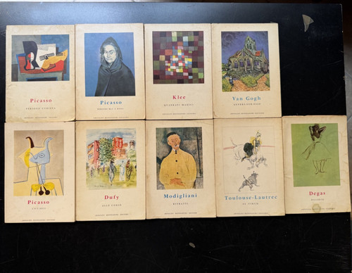 Lotto libri arte mondadori - lotto,
