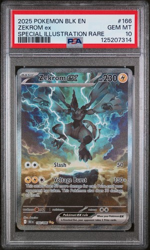 Carta pokemon zekrom sir - zekrom, ex