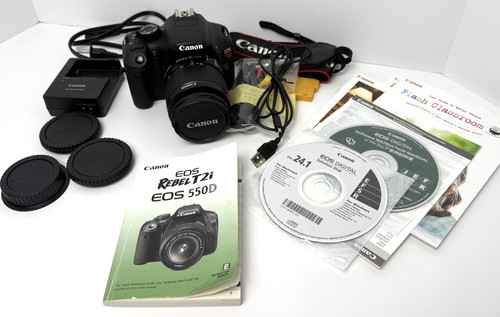 Canon eos 550d rebel t2i - canon,