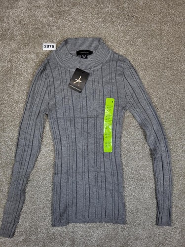 Atmosphere grey ribbed knit - ribbed,