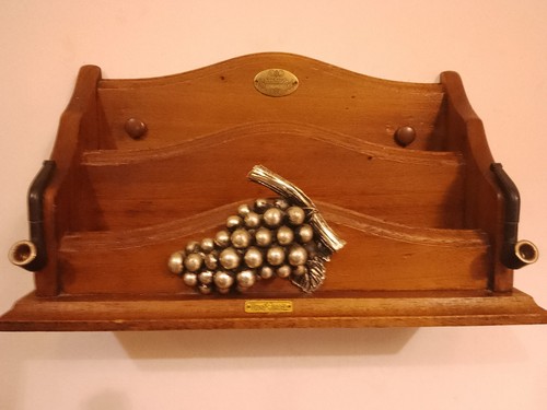 Portalettere legno massello - portalettere,
