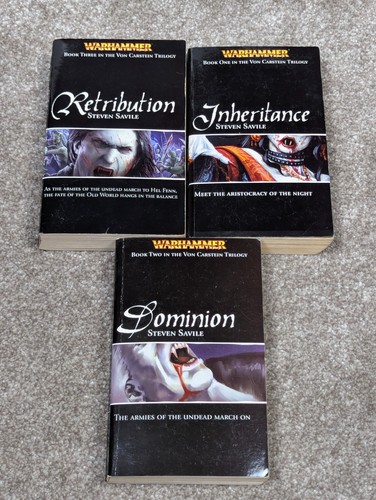 Warhammer von carstein trilogy - carstein,