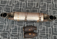 Silenziatore di scarico Porsche 996 997 Turbo GT2 FVD Brombacher Exhaust