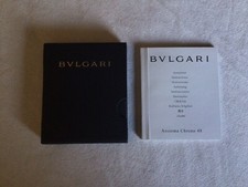 Libretto Istruzioni + Scatolina Bulgari Assioma Chrono 48 Codice 801695