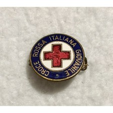 Distintivo/Spilla - Distintivo Croce Rossa Italiana Giovanile