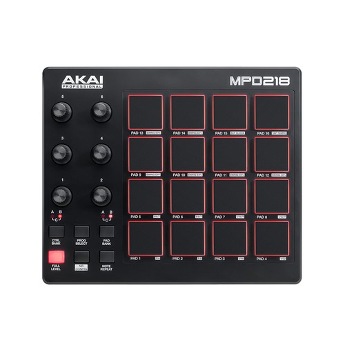 Akai mpd218 controller - akai,