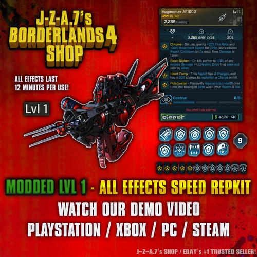 Borderlands modded level - 4✨,