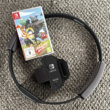 Nintendo Switch Ring Fit Adventure 2019 cerchio fitness, cinturino gambe e gioco NO SCATOLA Gc