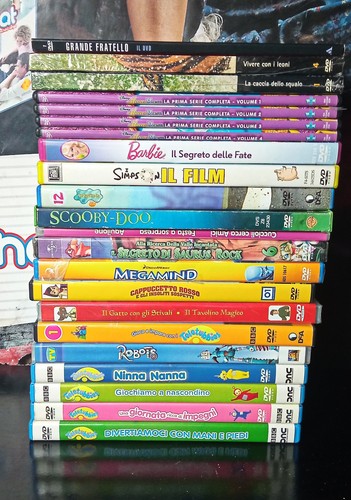 Lotto dvd cartoni animati - lotto,