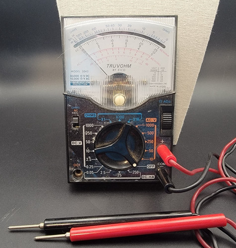 Multimetro tester vintage volt - vintage,