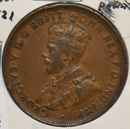 Australia 1921 penny - 1921, 195744