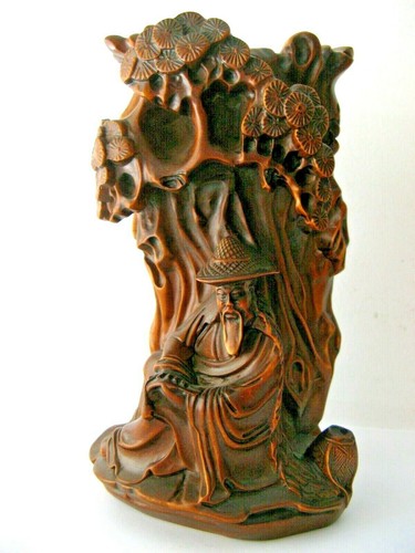 Vaso porta pennello legno - vaso,