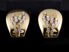 Preziosi orecchini brillanti