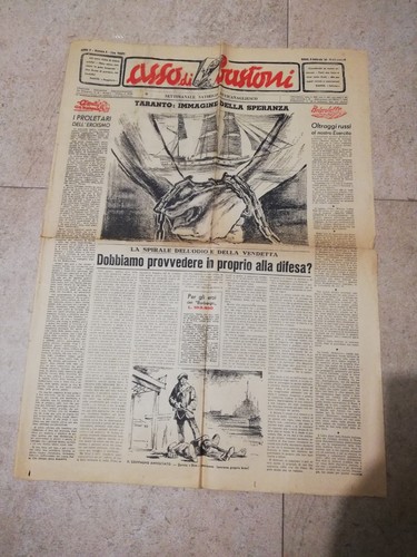 Aa55 giornale satirico asso - giornale, di