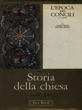 L'EPOCA DEI CONCILI PRIMA EDIZIONE  BAUS KARL - EWIG EUGEN JACA BOOK 1977