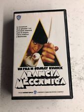 ARANCIA MECCANICA WARNER BROS VHS EX-NOLEGGIO PERFETTAMENTE FUNZIONANTE