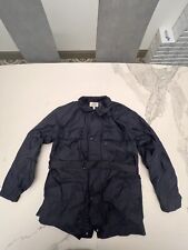 ARMANI JEANS Giacca a Vento Uomo Blue 4 Tasche e Cintura in Vita - TG. 54