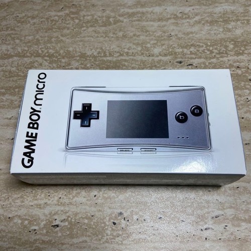 Nintendo game boy - boy, silver