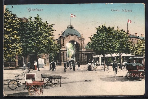 Cartolina copenaghen lotto - cartolina,