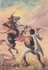 Militari  -  Coloniali  -  III° Gruppo Squadroni Cavalleria Coloniale   -  Bella