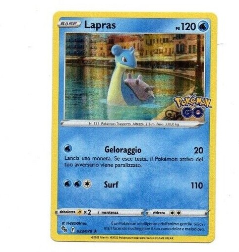 Lapras 023 078 rara - 023/078,