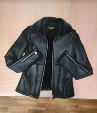 Montone donna Versace Collection Nero