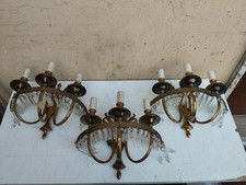 TRIS DI ANTICHE APPLIQUE DA