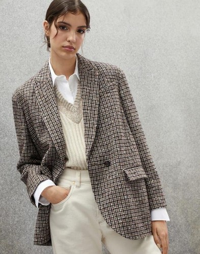 Pantalone donna brunello - pantalone,