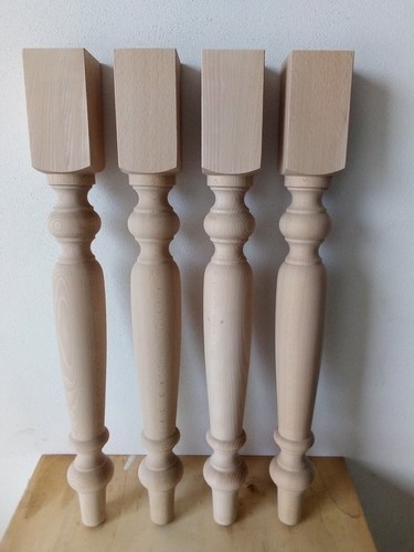 Gambe legno per tavolo - gambe,