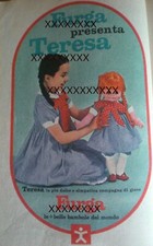 FOTO BAMBOLA TERESA FURGA. 1 PAGINA DA TOPOLINO ANNI 60'