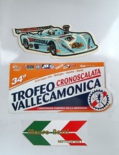 L14 3 ADESIVI STICKERS  SALITA CORSE MAURO NESTI EUROPEO MONTAGNA CEBORA CIVM
