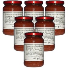 Conserva di mele cotogne e uva senza zucchero San Benedetto 6 vasetti 380 grammi