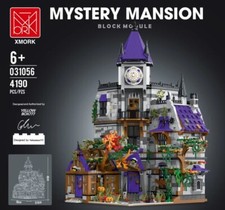 4190PCS Scooby Doo Mystery Mansion Blocchi da Costruzione FALSO LEGO Playset Led!