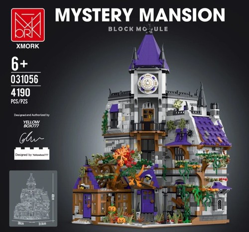 4190pcs scooby doo mystery - scooby,
