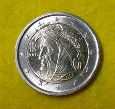 ITALIA 2 EURO 2002 DANTE FDC DA ROTOLINO ZECCA