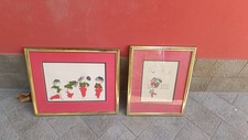 2 Quadri Vintage Disegni 