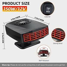 RISCALDATORE PER AUTO 2 IN 1