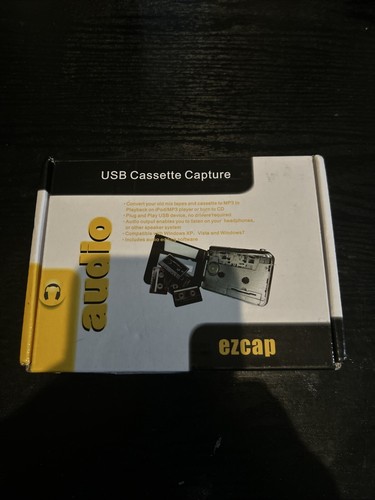 Ezcap usb cassette capture - cassette,