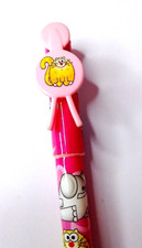 FAT CAT 90s China kawaii plastic pen - penna biro in plastica usata