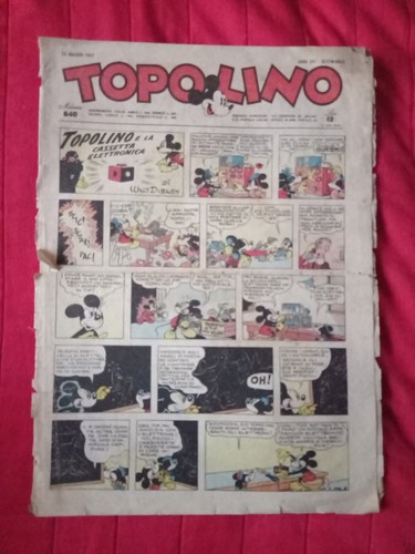 Fumetto giornale topolino - fumetto,