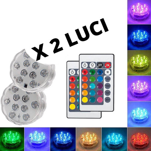 Luci sommergibili led - luci, rgb