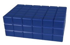 Humidor Colibri Heritage blu circa 100 sigari igrometro digitale umidificatore