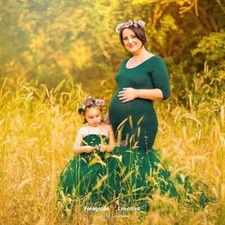 Abito da Sogno per Servizi Fotografici di Gravidanza – Eleganza Boho Chic in Tul