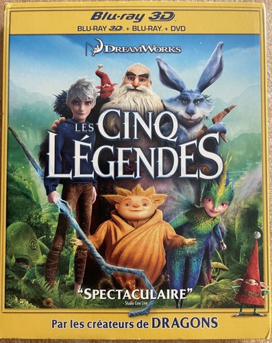 Les cinq legendes 3d - les, (2012)
