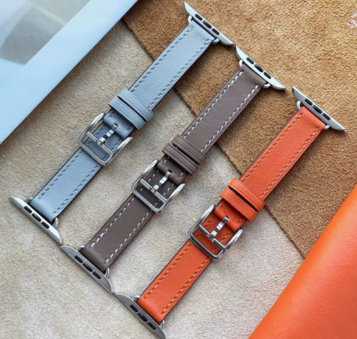 Cinturino pelle 40mm 49mm - in,