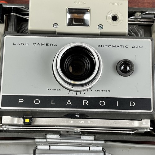 Polaroid land camera - land,