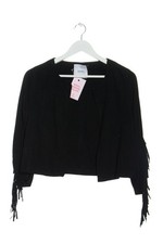 MANGO Giacca in pelle Donna Giacca Taglia IT 38 nero stile casual