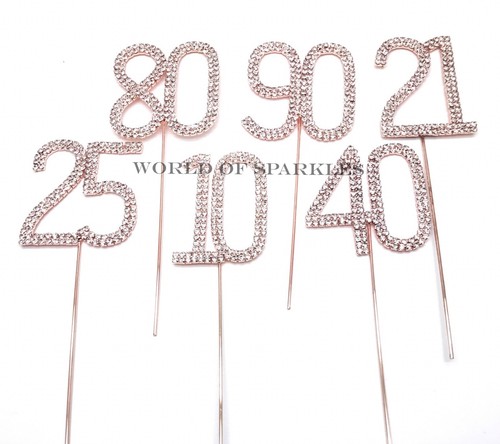 Strass numeri decorazione - numeri,