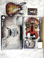 Boxset Guitar Hero Metallica PS2 Bundle RARO Chitarra + Gioco + Dongle + Manuali