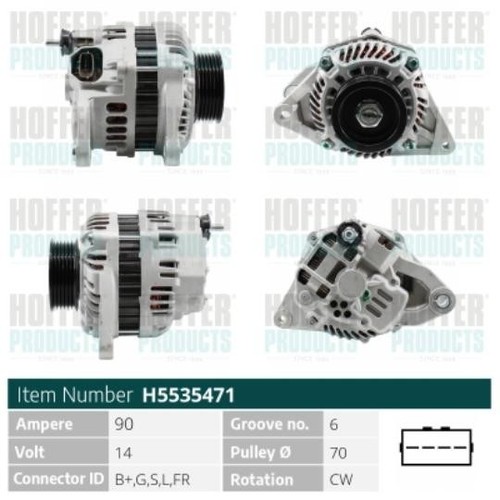 Alternatore mitsubishi l200 - mitsubishi,